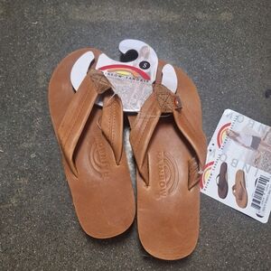 Rainbow Leather Sandals